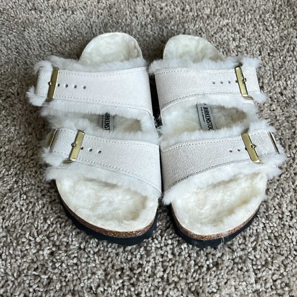 Birkenstock Arizona Shearling Sandal